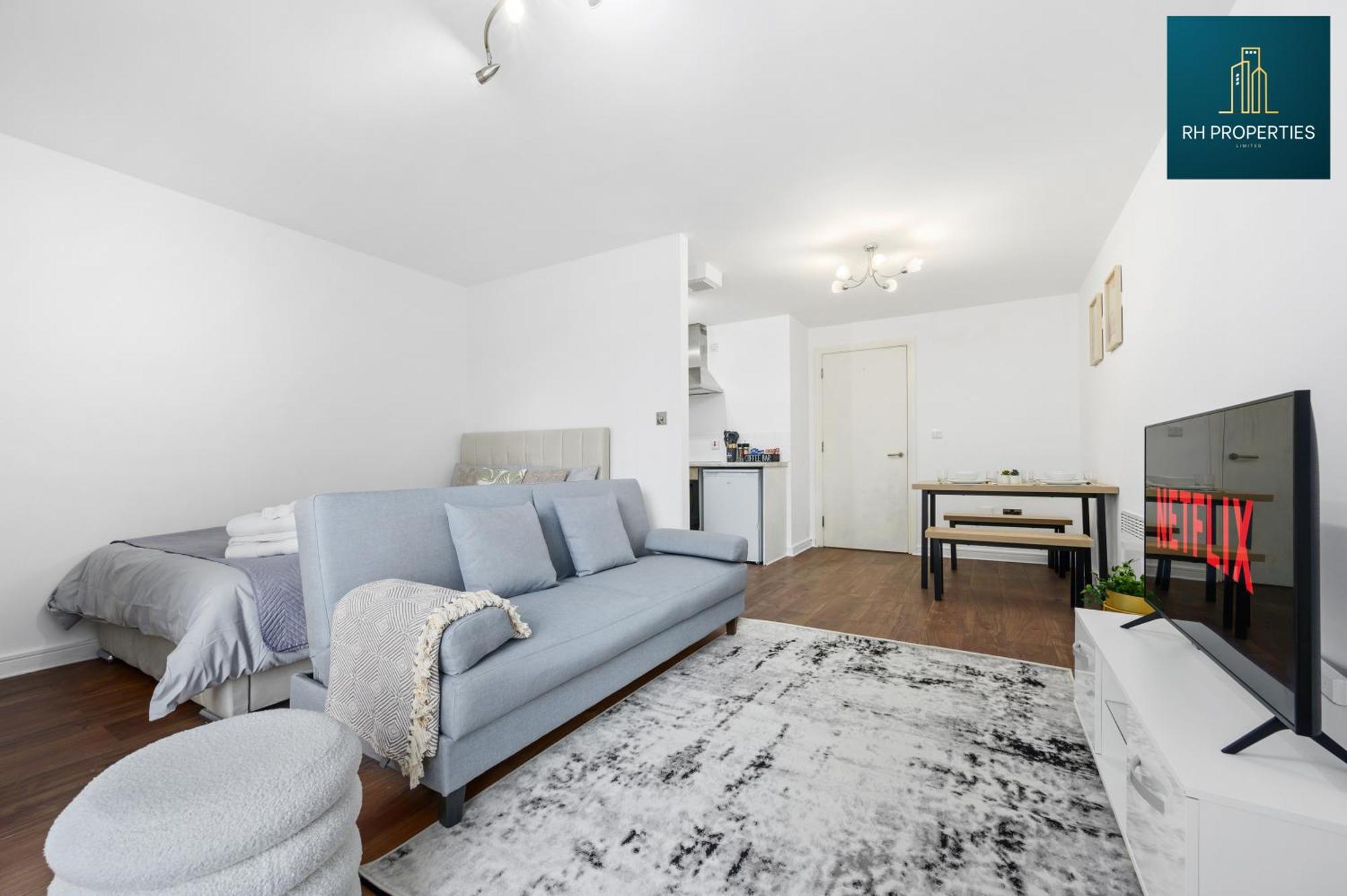 Modern Studio Near City Centre Манчестър Екстериор снимка